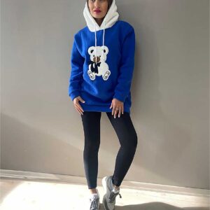 Hanorac Dama Vatuit Bleumarin confecționat din bumbac calitate premium. Alege confortul termic într-o ținută cool. Calitate la prețuri mici!