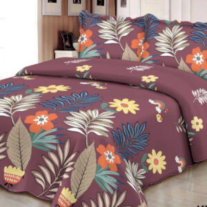 Cuvertura set pat din Bumbac B28 este o cuvertura din bumbac 100% ce include 2 fete de perna. Cuvertura din bumbac adauga caldura si eleganta dormitorului tau.